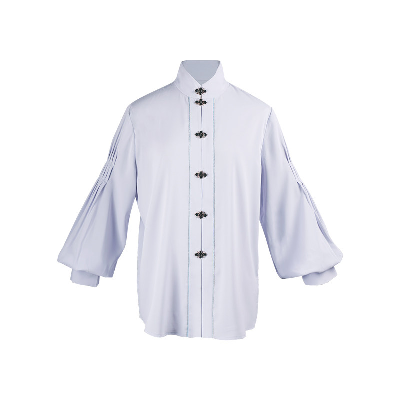 汉桃花原创汉服长袖汉元素夏衬衫 汉桃花汉服