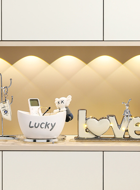 琴晨陶瓷装饰摆件轻奢桌面