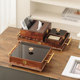 New Chinese-style solid wood multi-function tissue box