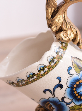 置物架慕妃陶瓷欧式红酒架