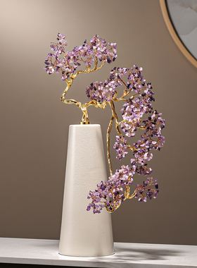 岁岁平安麦穗珐琅彩摆件