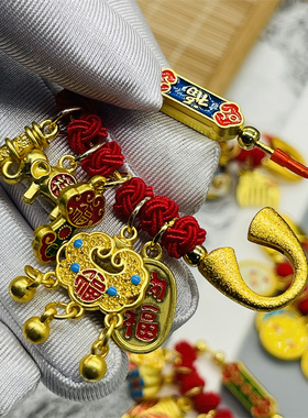 特色旅游纪念品沙金胸针钥匙扣