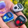 Electronic counter finger ring ring counting by night light