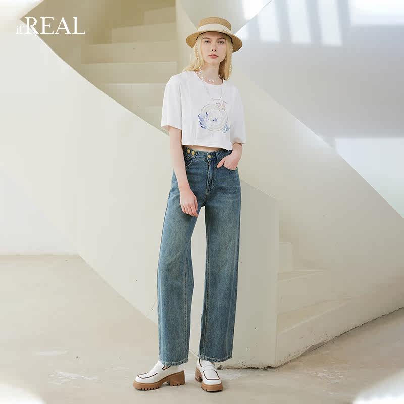  itreal牛仔裤