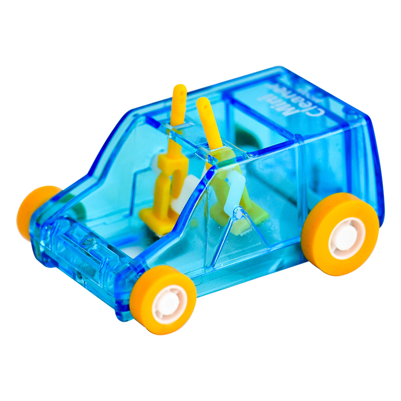 日本MIDORI桌面清洁车神器橡皮屑碎屑清理小车课桌学习桌迷你装饰移动玩具儿童小学生创意文具日系童趣刷具 - 图3