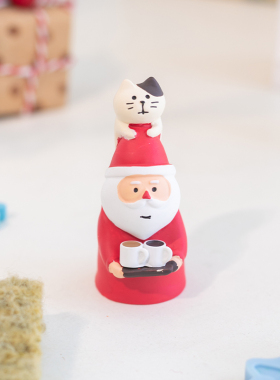 可爱治愈猫猫造景摆件圣诞树装饰