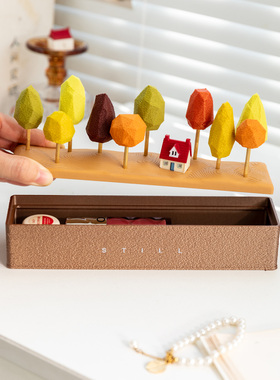 治愈微景观小树林收纳盒摆件礼物