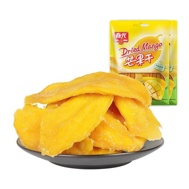 海南特产春光168g/袋果脯芒果干 雨锐食品芒果干
