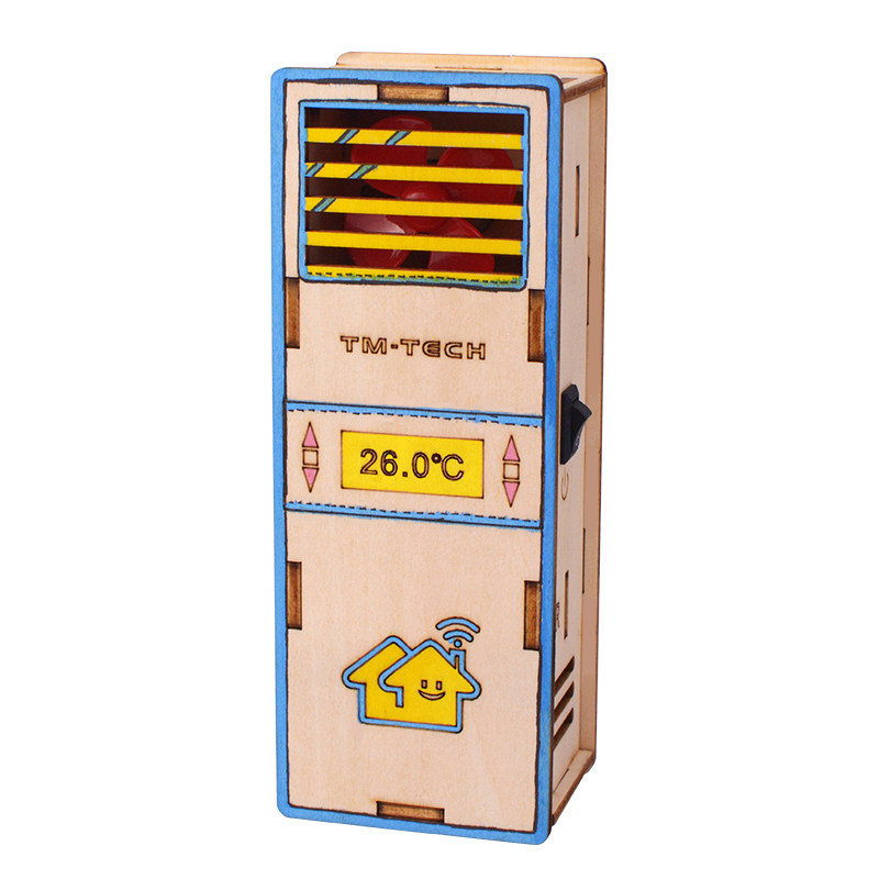 空调模型科技小制作小发明儿童手工拼装玩具手持电动风扇材料作品,淘宝优惠券,粉丝福利购,淘宝优惠卷