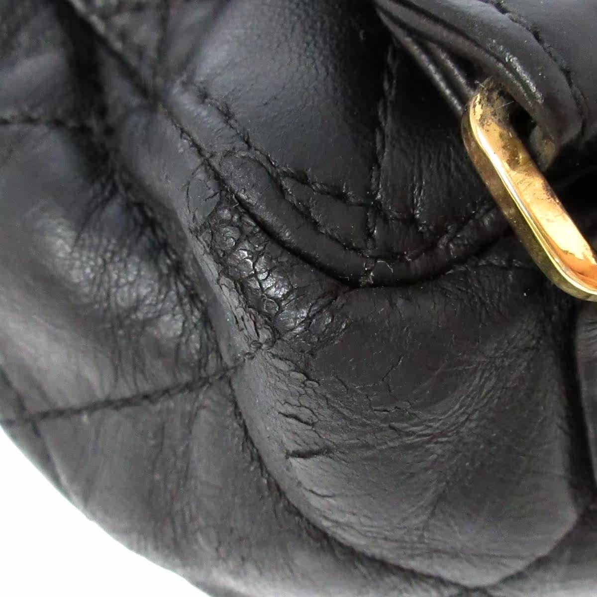 中古chanel香奈儿85新菱格纹双肩包 Brandear海外女士包袋