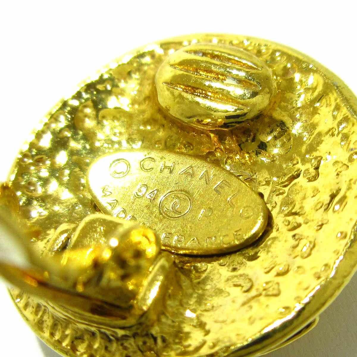 中古chanel香奈儿85新36129610耳环 Brandear海外耳环