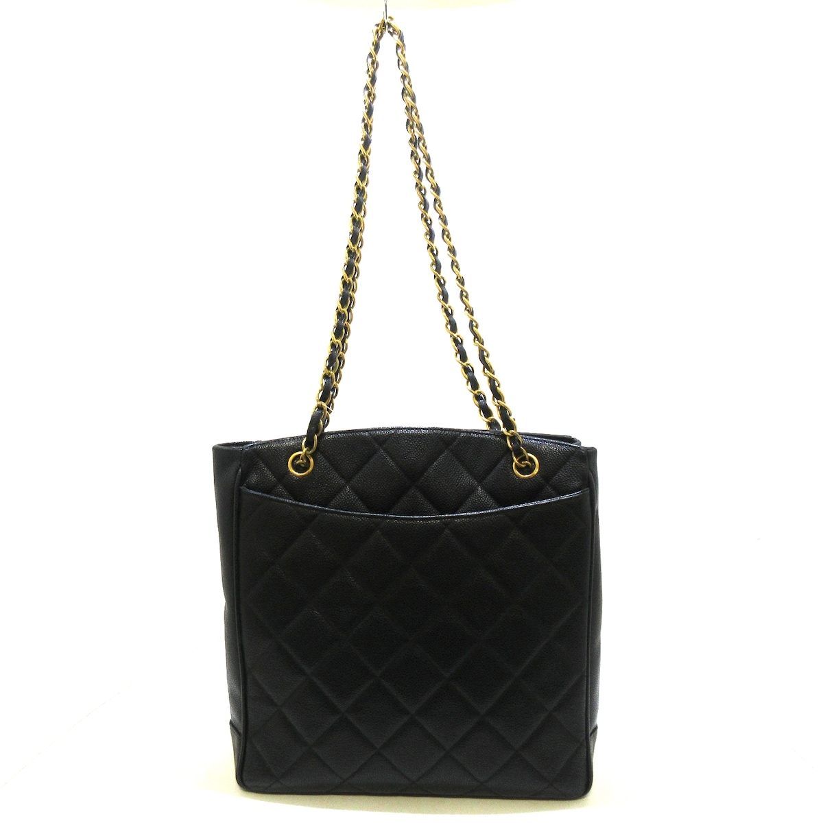 中古chanel香奈儿85新菱格纹托特包 Brandear海外女士包袋