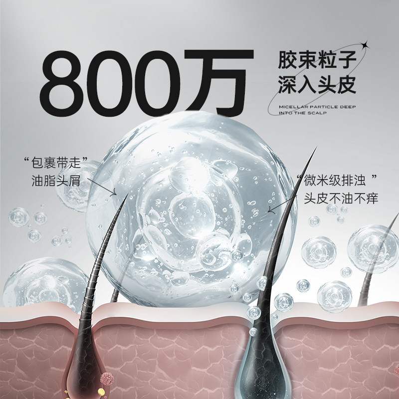 百雀羚男士控油去屑蓬松去油洗发露 百雀羚男士男士洗发水