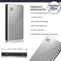 5TB My Passport Ultra Portable External Hard Disk Drive