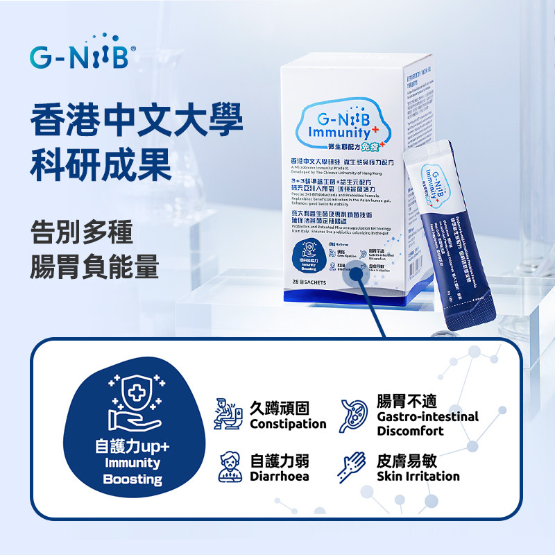 g-niib青春双歧杆菌肠胃肠道益生菌 GNiiB海外益生菌