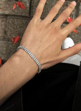 设计感微镶手链男女轻奢高级感