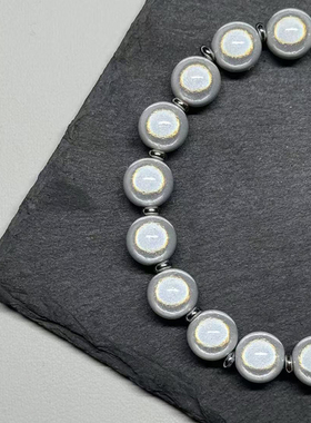 透光珠手链ins小众设计反光手串