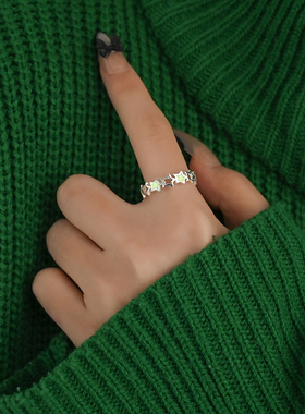 无聊了戴个能发光的星星！