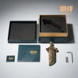 铜师傅铜伴屠龙刀EDC解压玩具摆件把玩神器宝剑手把件手办模型