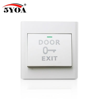 5YOA access door switch doorbell switch panel dark fit 86 type out door button out door switch open door