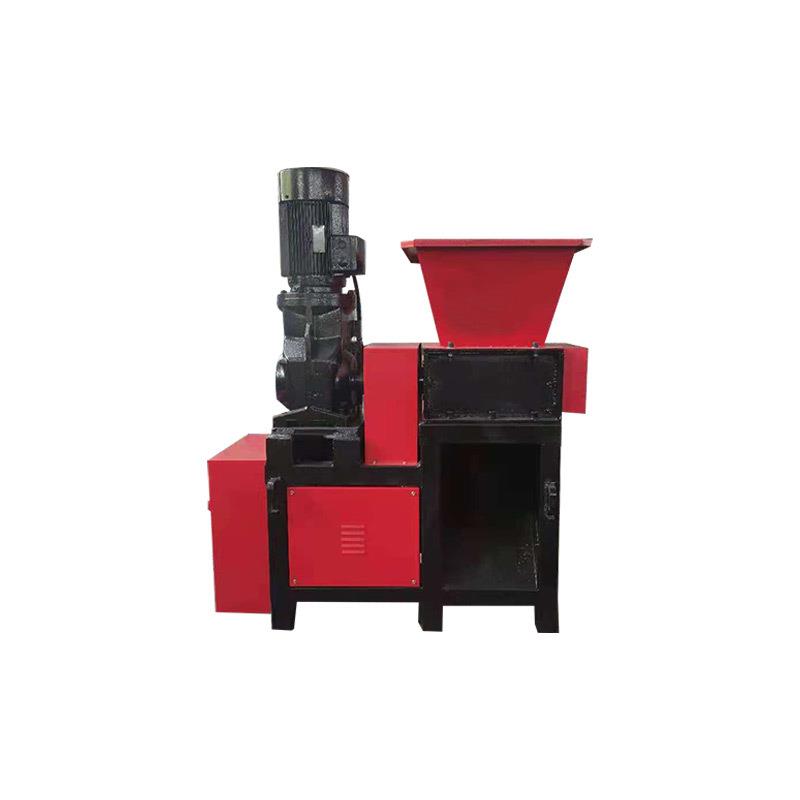 Small shredder single-axis large double-axis multi-functional crusher chassis garbage metal plastic wood board crusher