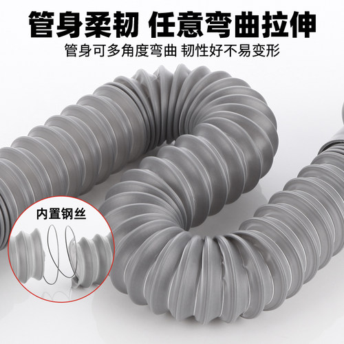 45mm接口双头水槽防臭排水管厨房双水槽二合一耐高温加长伸缩软管 - 图1