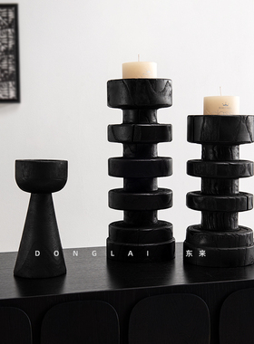 装饰造景ZT1081侘色玄关实木寂风