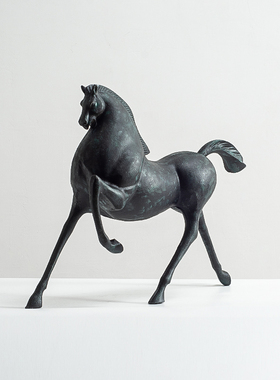 开业礼品办公室金属马摆件