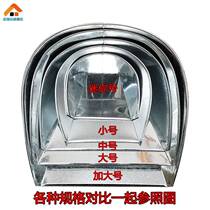 Home tailor-made thickened Mini size No. factory Dustpan Sheet Iron dustpan Garbage shovel Tin Bucket Sanitation Ash Bucket