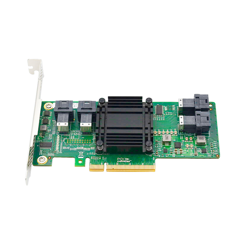 Linkreal U.2转接卡 PCIe3.0 x8转4口NVMe扩展卡switch PLX8724 - 图3