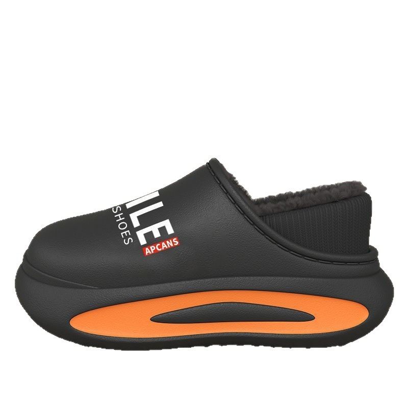 Apcans男士棉鞋秋季新款包跟保暖室内家居用加厚底毛绒棉鞋潮外穿,淘宝优惠券,粉丝福利购,淘宝优惠卷