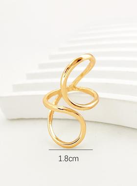 百搭个性欧美跨境货源指环简约