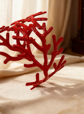 海洋风珊瑚状镂空开口手镯