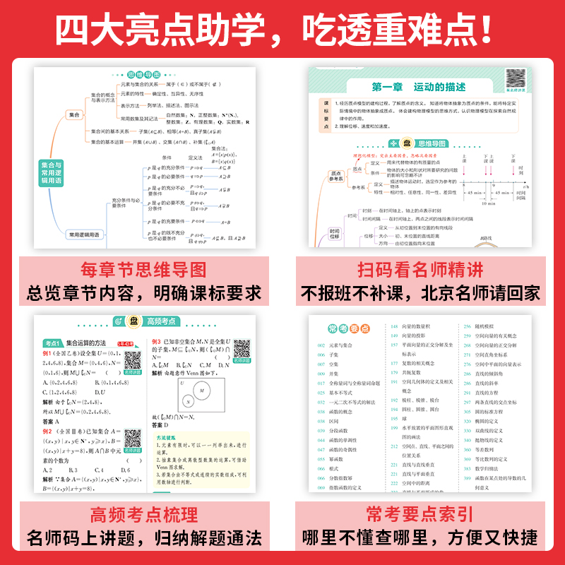 2024一本高中基础知识大全政史地数理化基础知识手册高中数学物理化学知识清单高一二高三高考复习教辅辅导复习资料高中通用教辅书-图2