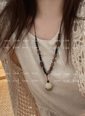 禅意项链平安古风女编织绳
