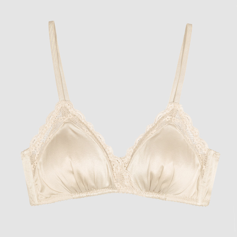 DonnaForte真丝内衣蕾丝三角杯无钢圈文胸舒适薄款|Paloma Soft,淘宝优惠券,粉丝福利购,淘宝优惠卷