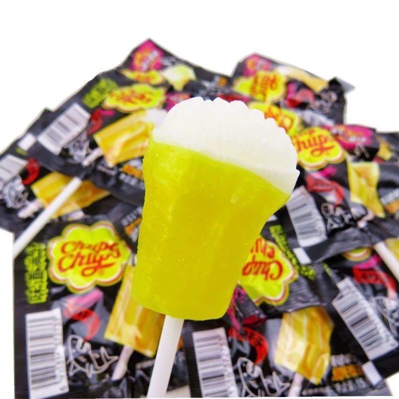 珍宝珠干杯乐棒棒糖阿尔卑斯硬糖果橘子汽水年货休闲零食临期食品 - 图2