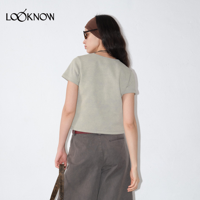 IF BY LAND涂鸦小熊系列LOOKNOW2025年早秋新款法式复古短袖T恤女,淘宝优惠券,粉丝福利购,淘宝优惠卷