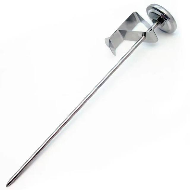 Mechanical oil thermometer Fried commercial probe food thermometer Kitchen baking commercial oil pan thermometer
