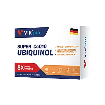 德国VIKpro辅酶Q10还原型专利心脏保护素[20元优惠券]-寻折猪
