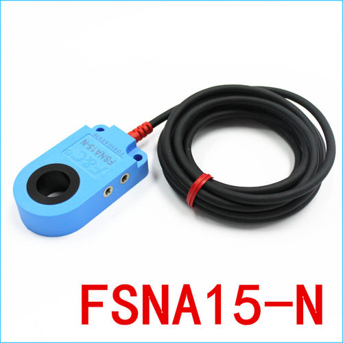 环形接近开关FSNA03/06/10/15/21/30-N三线24VNPN常开原装嘉准F&C - 图0