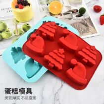 Cake Silicone Mold Christmas Chocolate Mould Decoration