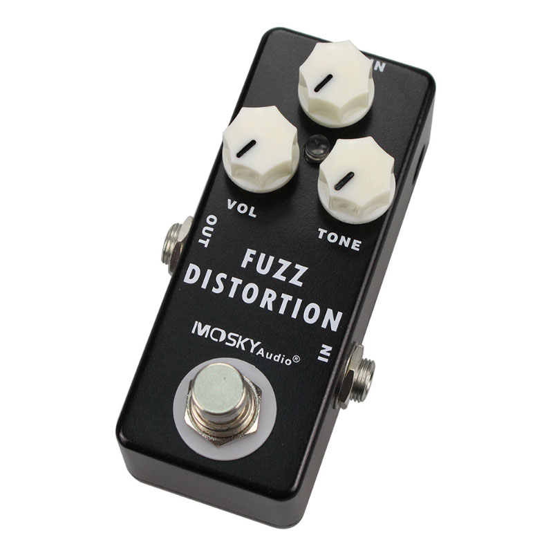 手工效果器 FUZZ DISTORTION法磁失真效果器电吉他法兹单块法滋-图2