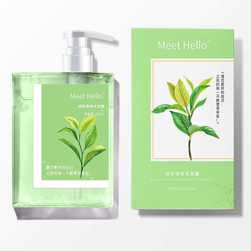 meethello绿茶清爽旗舰店护洗发水 meethello洁面