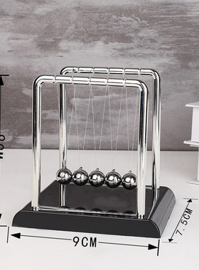 牛顿摆球永动机仪反重力平衡混沌不停碰撞球办公室桌面创意小摆