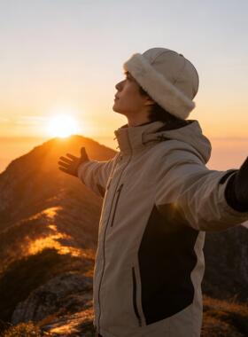 冬季羊皮毛一体地主帽男女士真皮毛防寒帽东北加厚护耳蒙古帽子