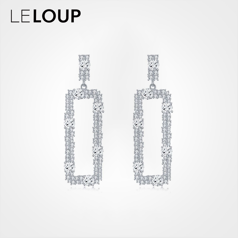 官方旗舰店闪钻碎冰耳坠设计师品牌简约气质明星同款耳饰 LELOUP 官方旗舰店闪钻碎冰耳坠设计师品牌简约气质明星同款耳饰 LELOUP