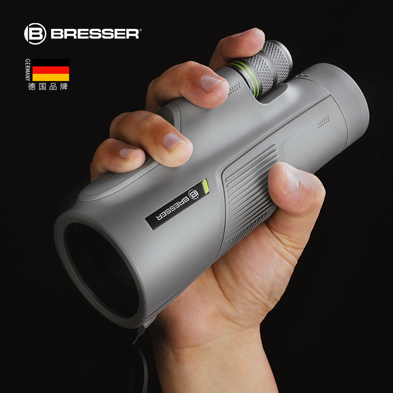 德国bresser单筒望远镜浪系列高倍高清便携式户外专业级充氮防水