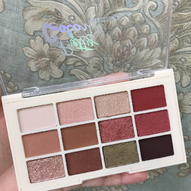 美时新品变色龙眼影 变色钻石珠光眼影 多色偏光眼影盘