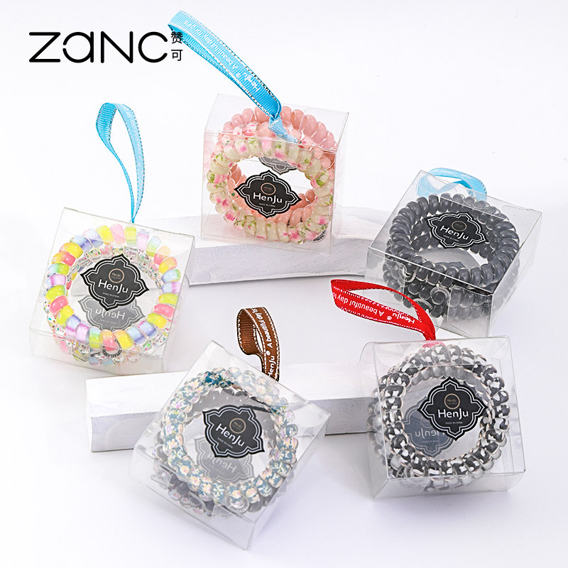 高级韩版电话线发圈发绳女无痕电话绳TT圈舒适弹力高马尾秋冬新款,淘宝优惠券,粉丝福利购,淘宝优惠卷